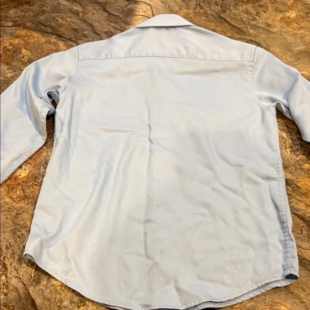 Calvin Klein Light Blue Button-Down Dress Shirt boys size 10